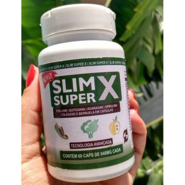 3 Potes de Super X Slim 60 Capsulas cada